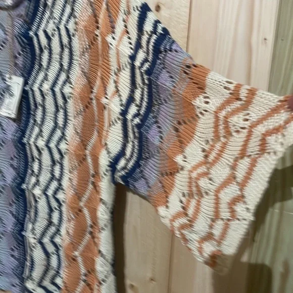 Easel Multicolor Knit Women's Sweater - Picture 5 of 5